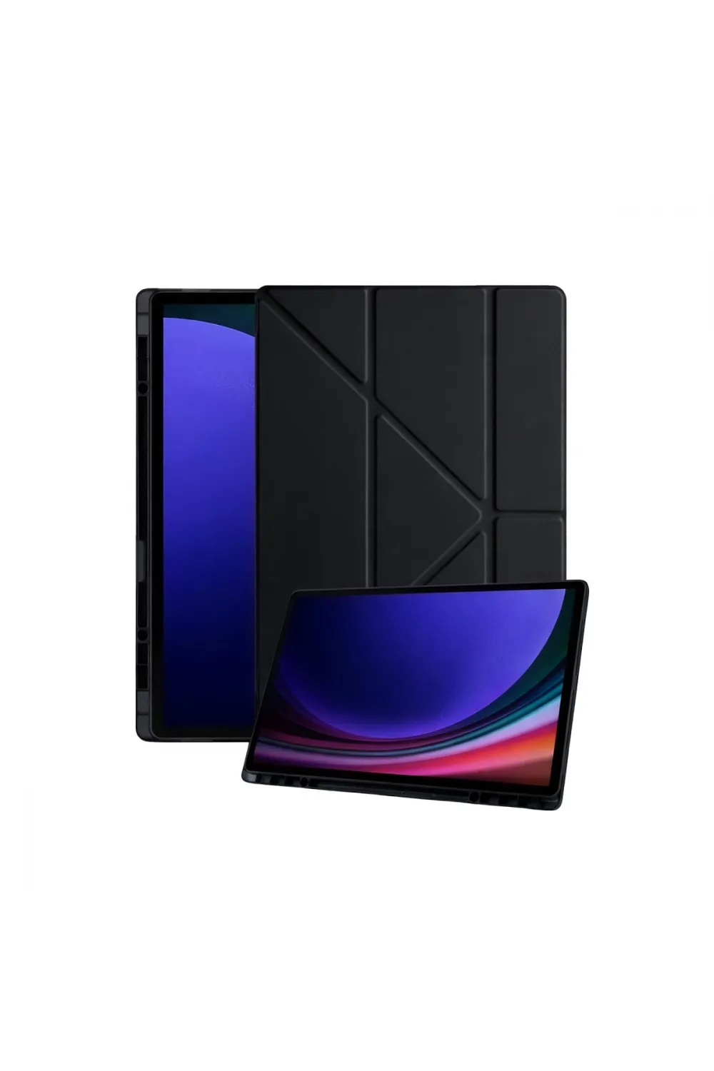Samsung Galaxy X930 Tab S11 Ultra 14.6 Kalemlikli Mars Tablet Kılıfı - Siyah