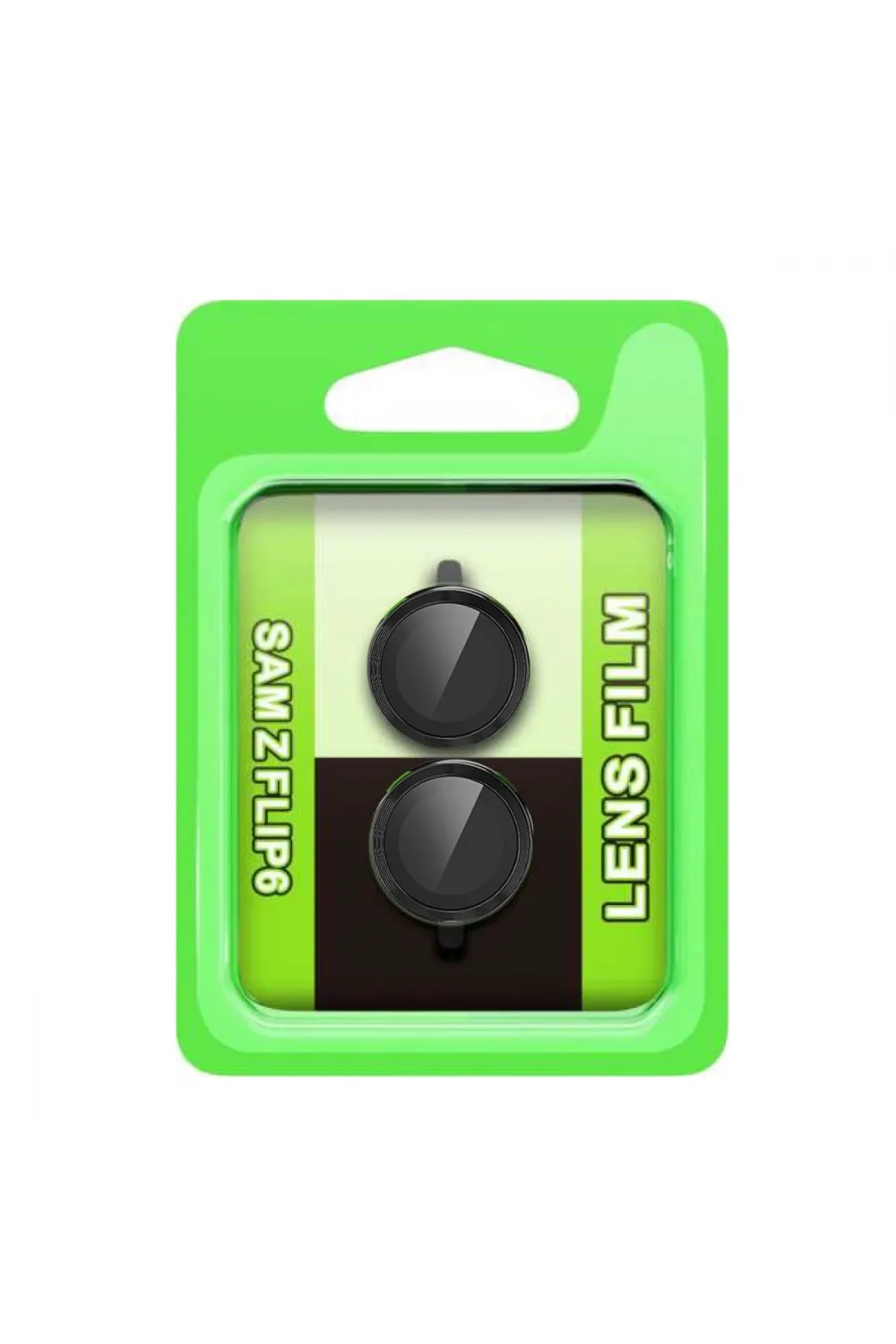 Samsung Galaxy Z Flip 6 Raze Metal Kamera Lens - Siyah