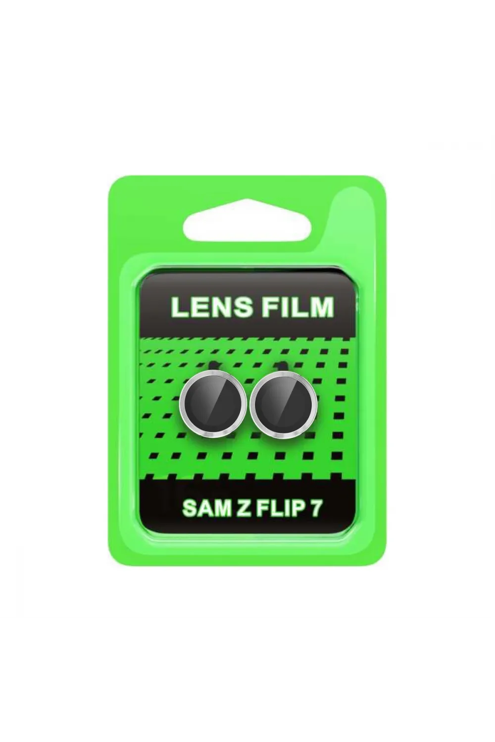 Samsung Galaxy Z Flip 7 Raze Metal Kamera Lens - Gümüş