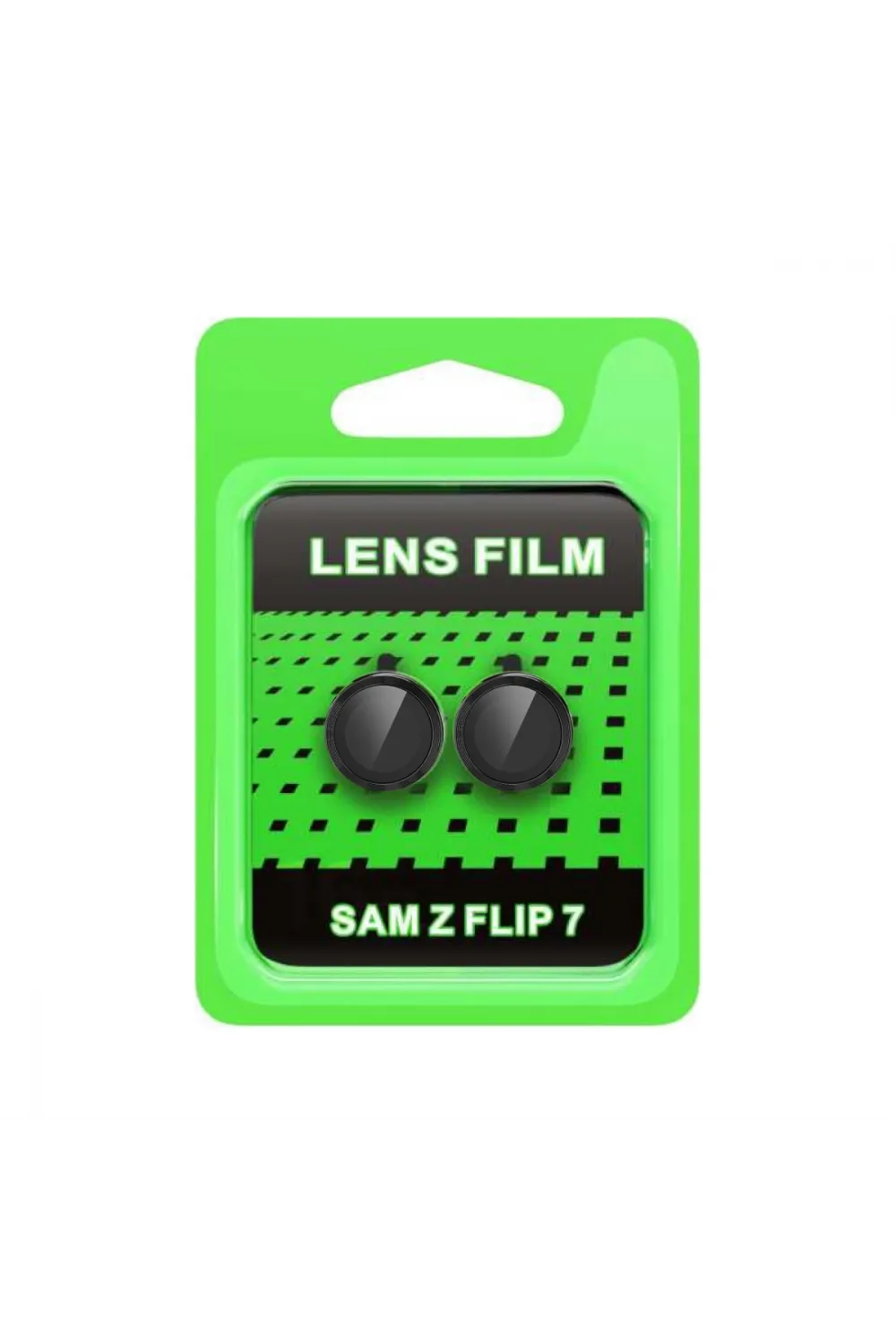 Samsung Galaxy Z Flip 7 Raze Metal Kamera Lens - Siyah