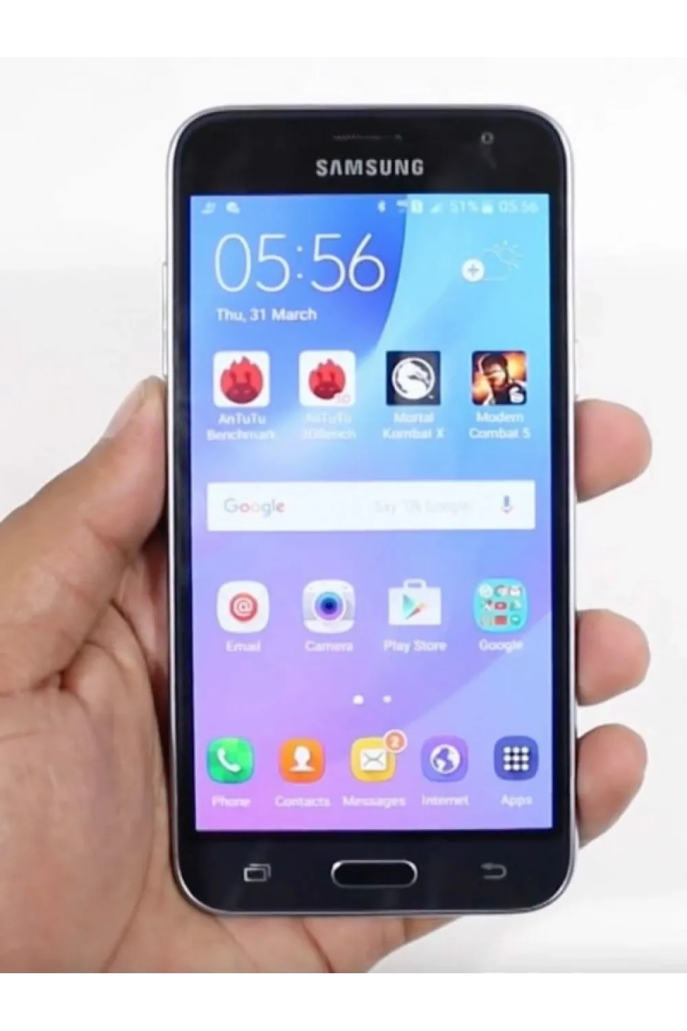 Samsung J3 Ekran Dokunmatik (Siyah)