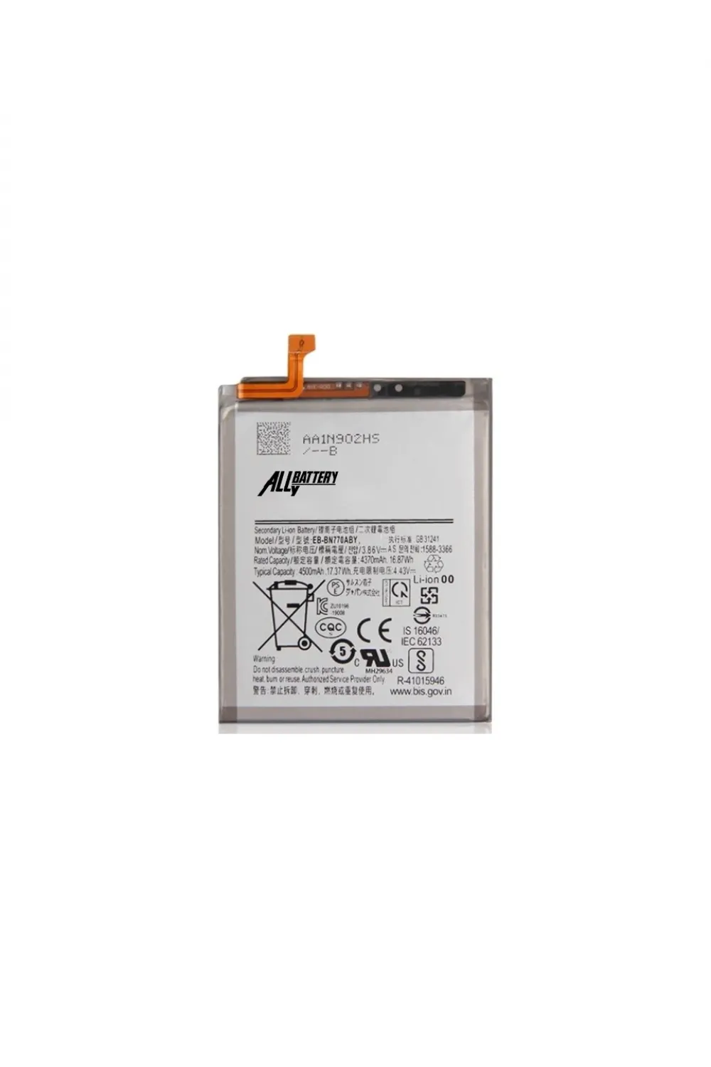 Samsung Note 10 Lite Batarya Pil