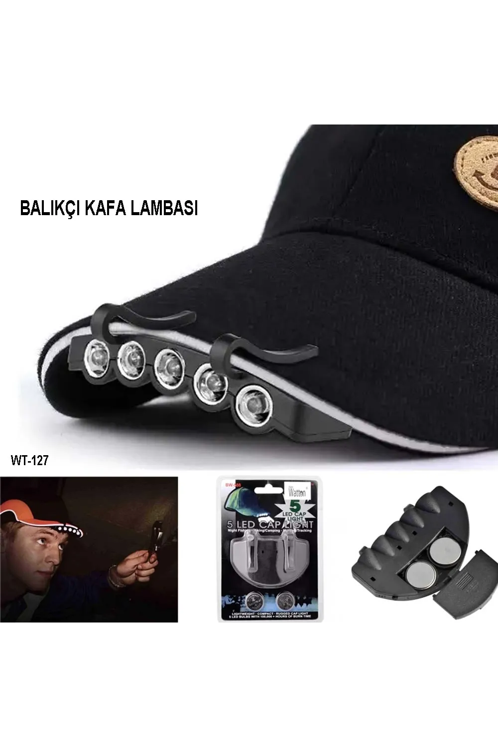 Şapkaya Takılan Lamba Wt-127