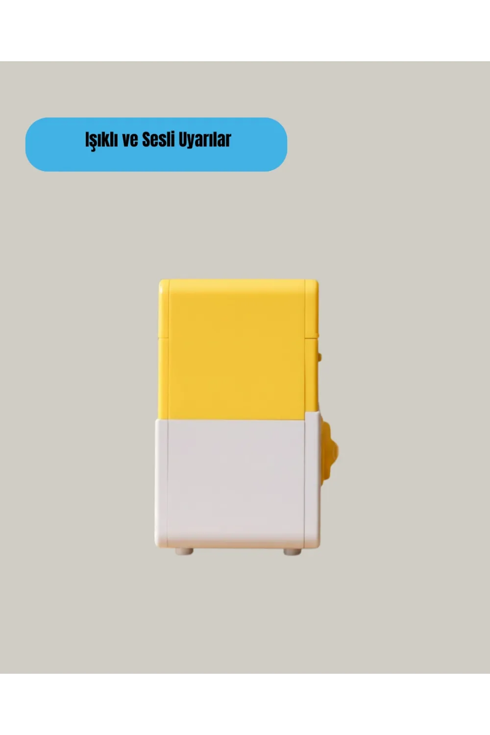 Sarı Elektronik Şifreli Atm Görünümlü Çocuk Kumbarası