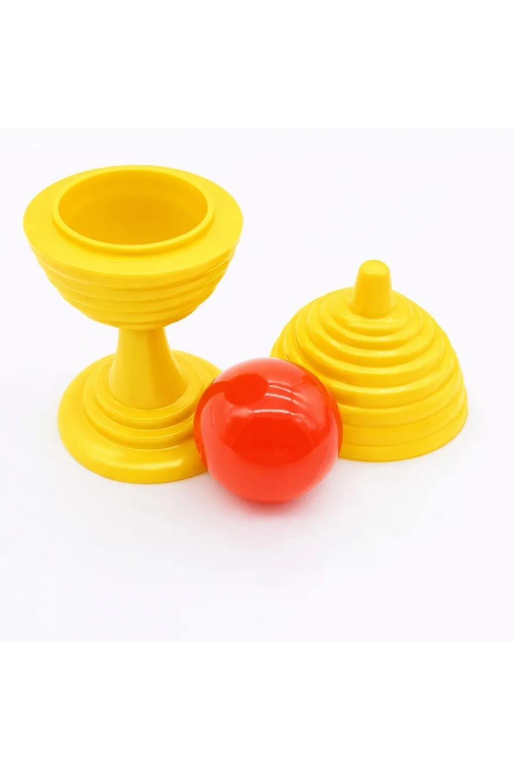 Sarı Renk Sihirli Kupa Top Kaybetme Oyunu 7 Cm