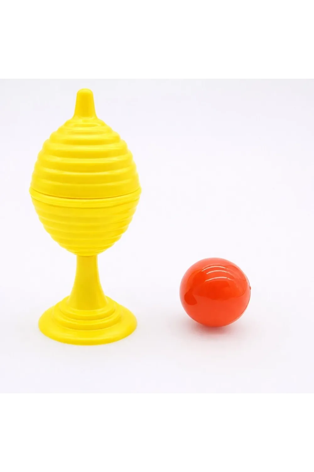 Sarı Renk Sihirli Kupa Top Kaybetme Oyunu 7 Cm