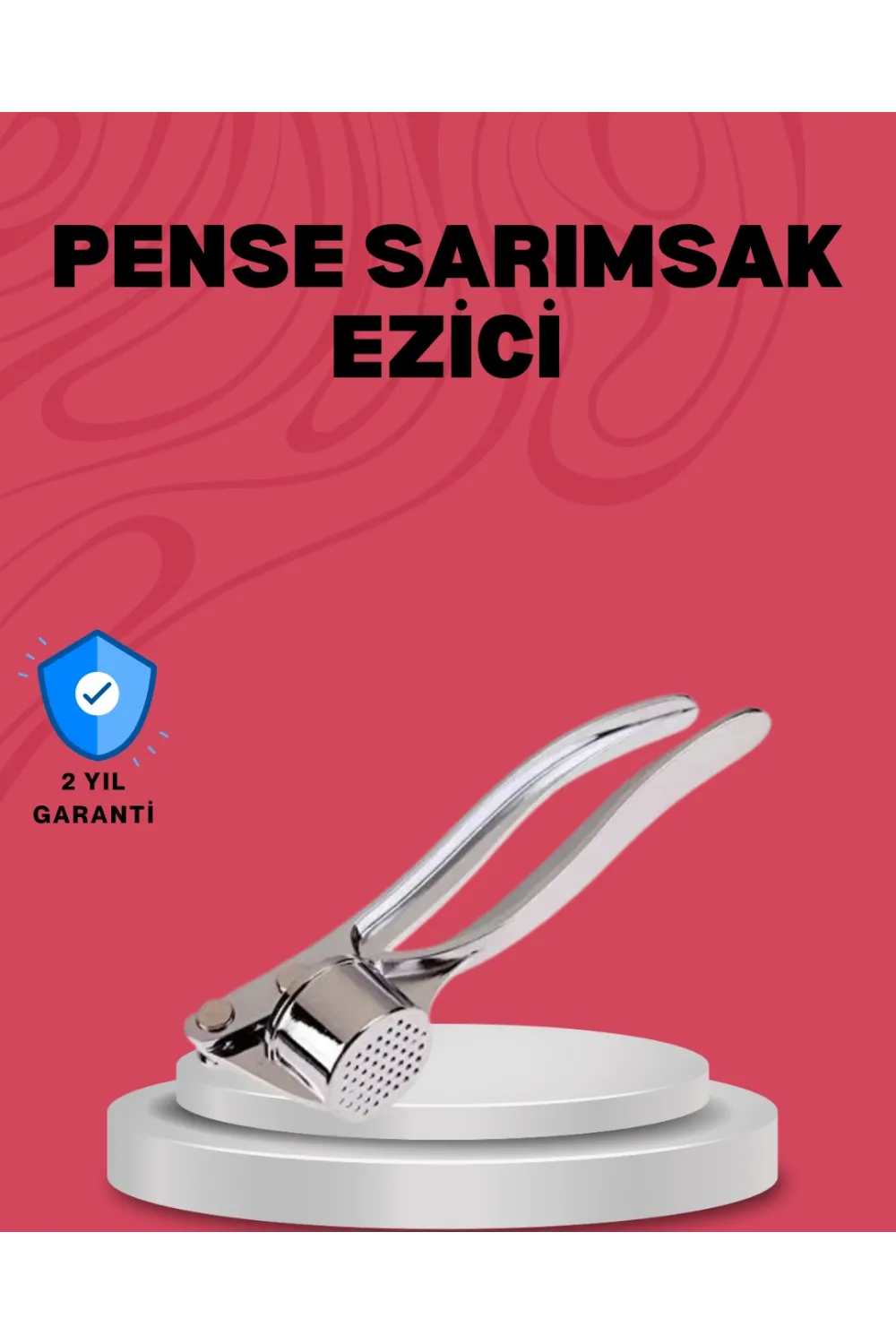 Sarımsak Ezici Kolay Kullanım Ve Dayanıklı Gövde