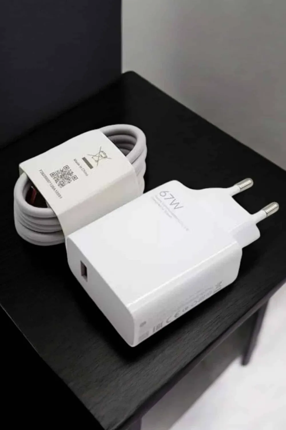 Şarj Aleti 67w Hızlı Şarj Turbo Type-c Uyumlu Şarj Adaptörü Kablosu