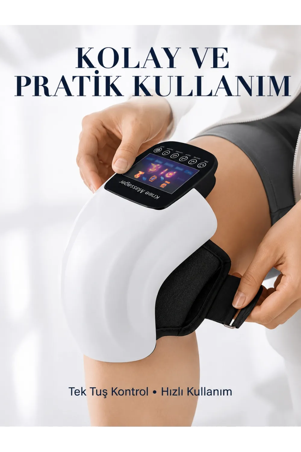 Akıllı Kontrol Özellikli Diz Masaj Cihazı