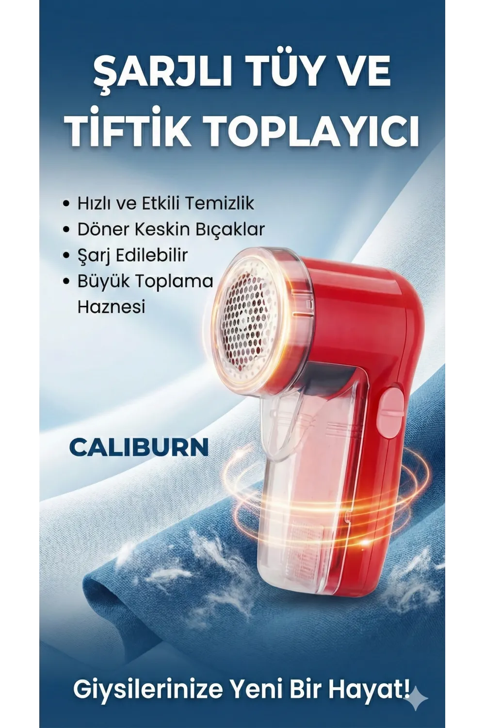 Şarjlı Kazak Tüy Toplama Makinesi