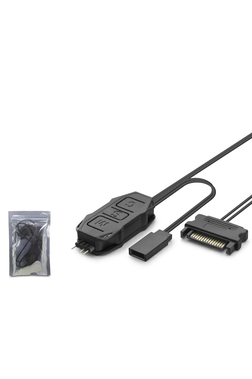 Sata Mini Fan Argb Kontrolcüsü - Siyah HDX1082