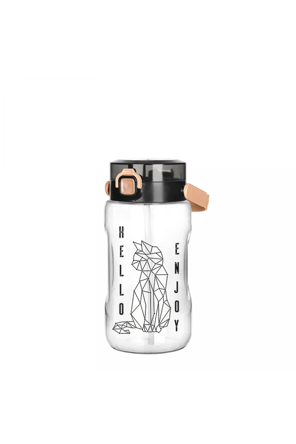 Şeffaf Matara - 1500 Ml - 50,7 Oz - Watermode Matara