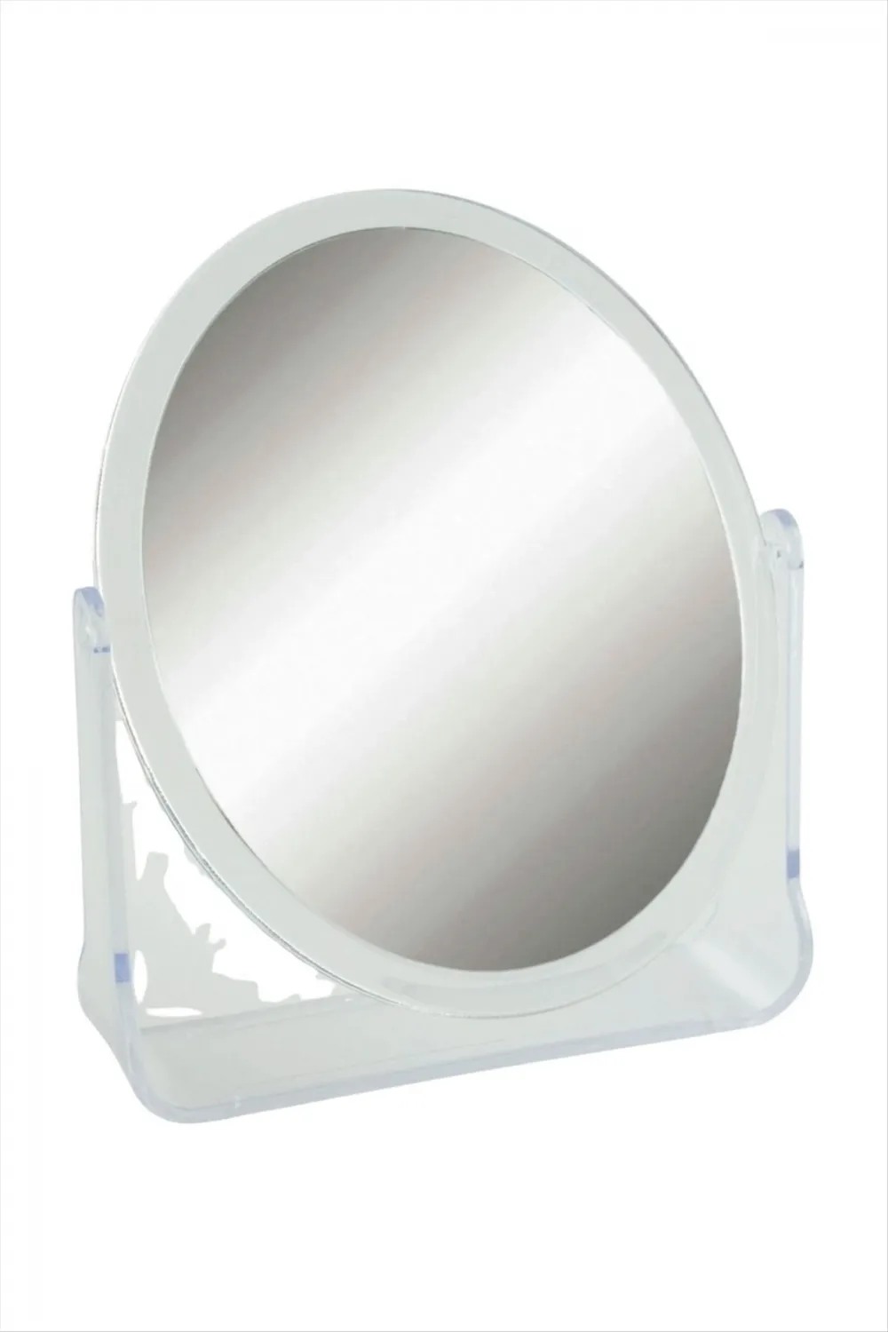 Şeffaf Renkli Oval Masa Aynası 20 cm