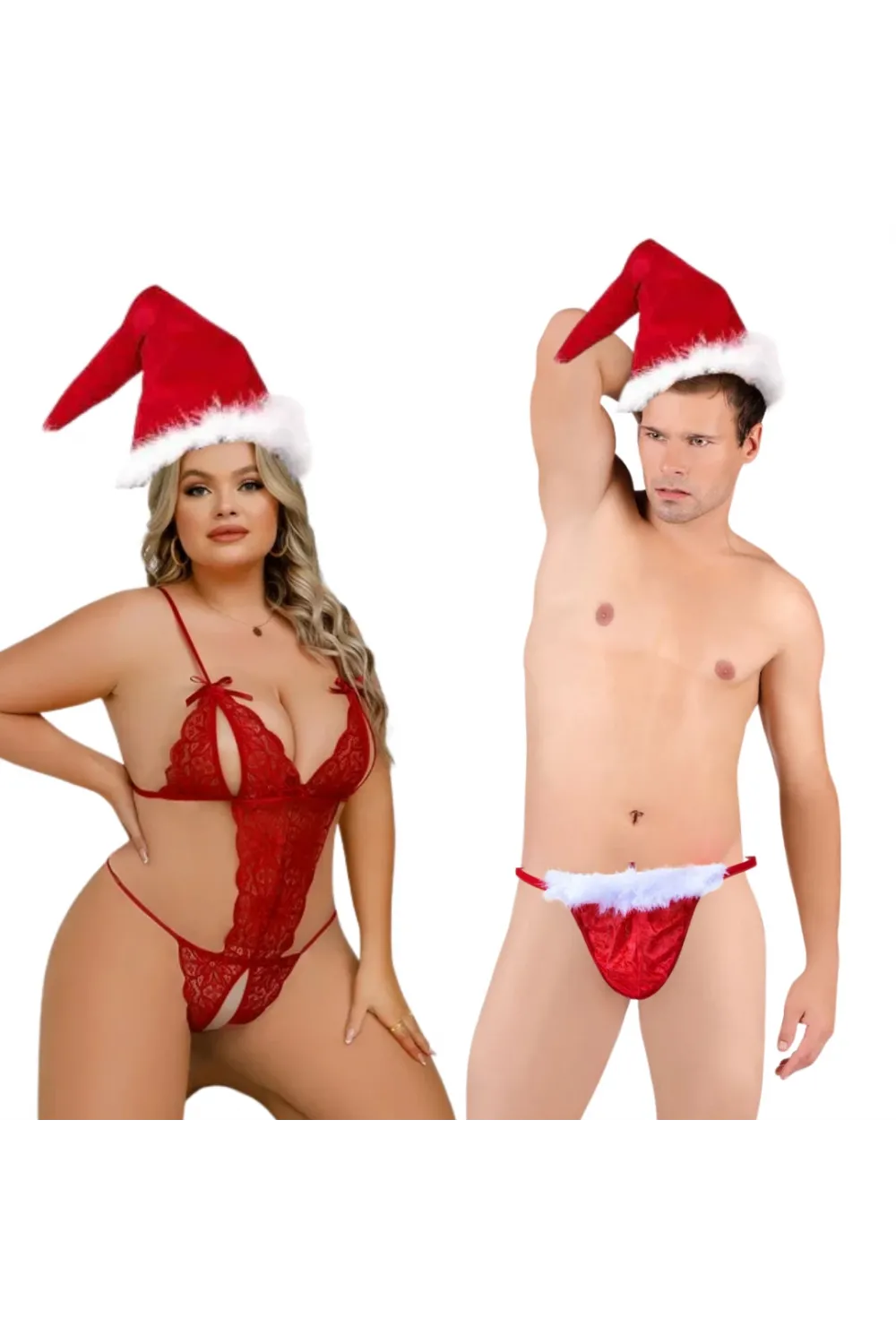 Seksi Erkek ve Kadın Yılbaşı Seti TG279300