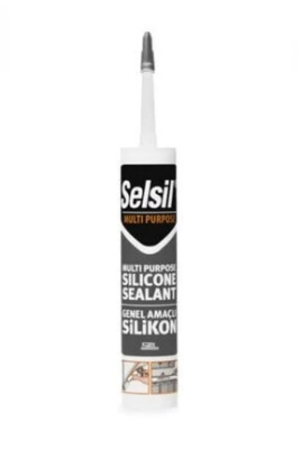 Siyah Üniversal Silikon 280 Gr IEGNC8H