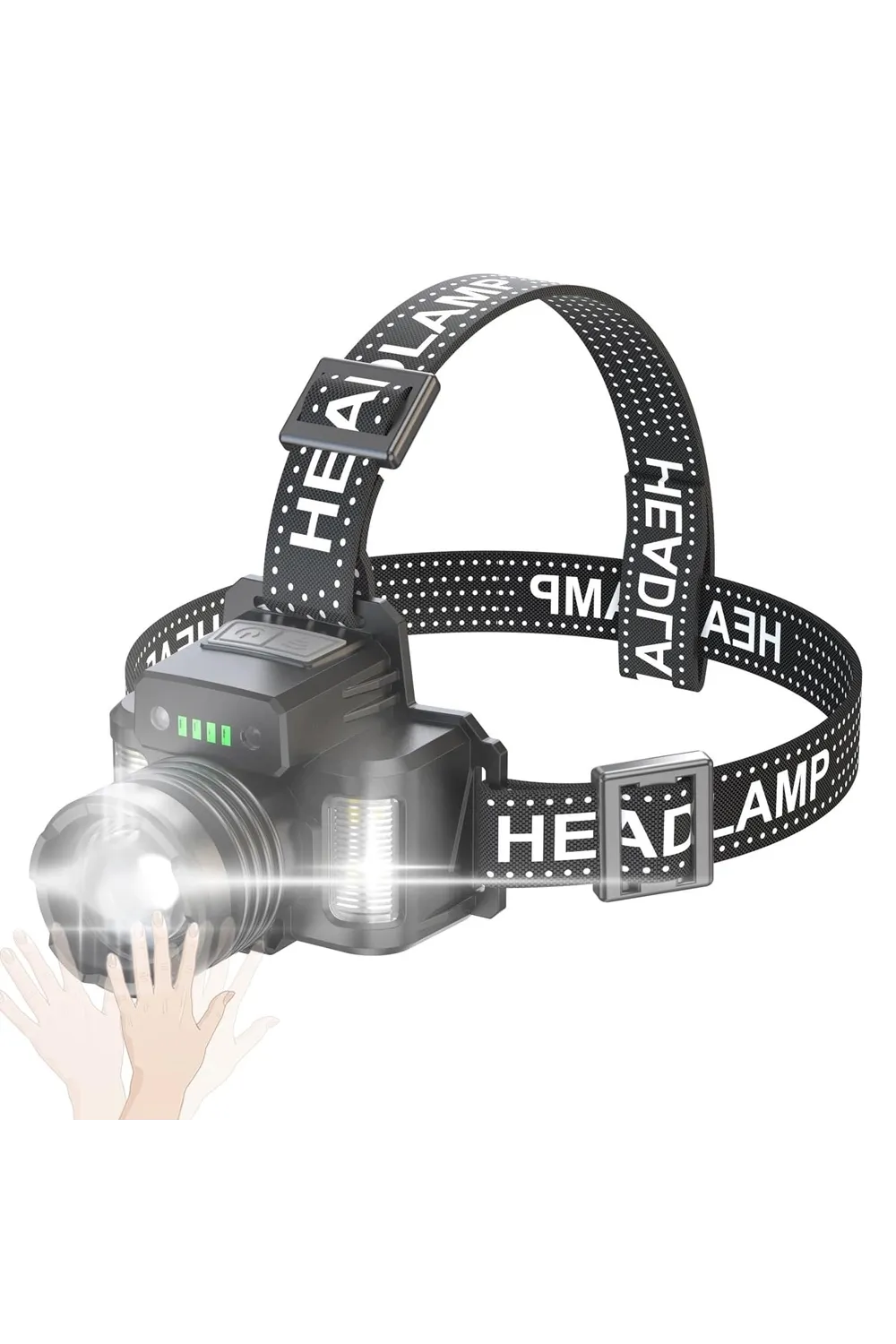 Sensörlü Cree Tg Led Şarjlı Kafa Lambası Wt-625