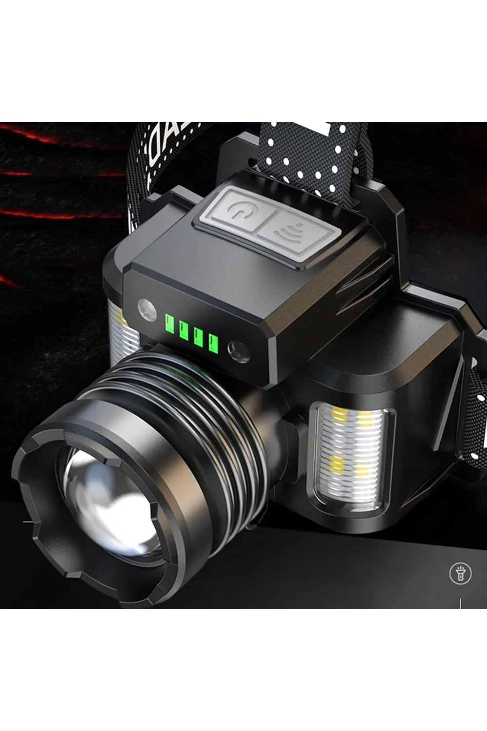 Sensörlü Cree Tg Led Şarjlı Kafa Lambası Wt-625
