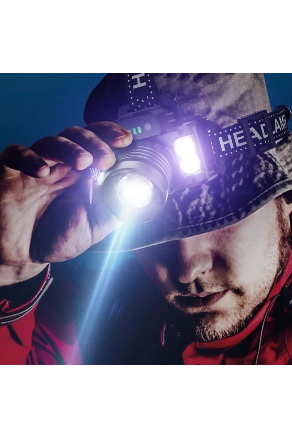 Sensörlü Cree Tg Led Şarjlı Kafa Lambası Wt-625