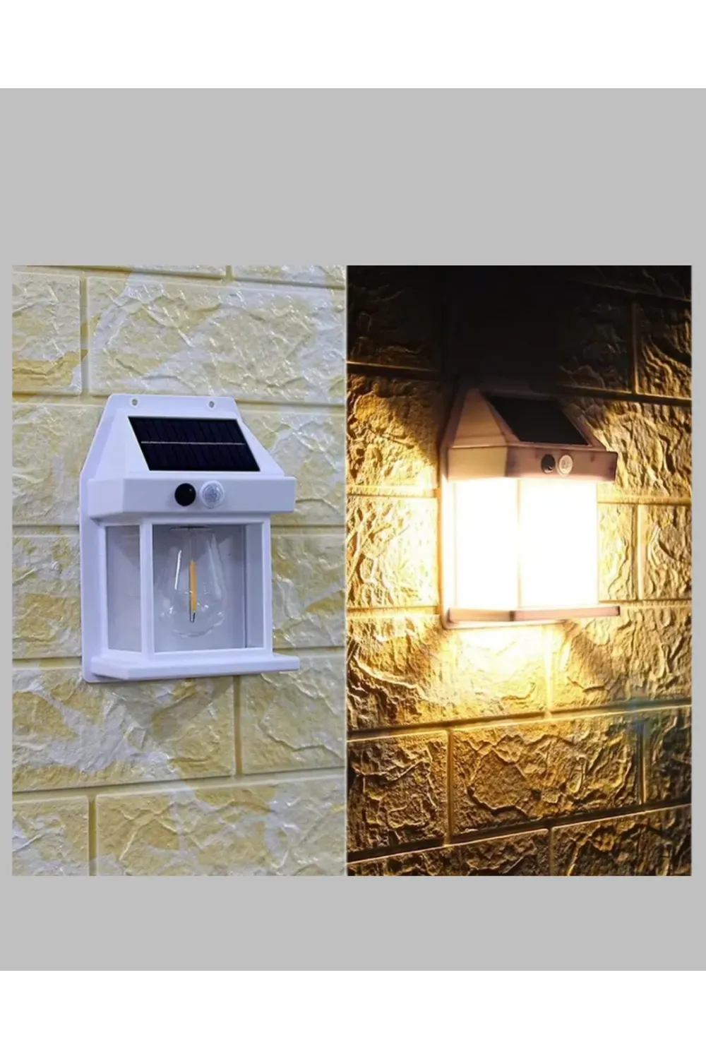 Sensörlü Solar Led Dış Duvar Aydınlatma Yeni Nesil