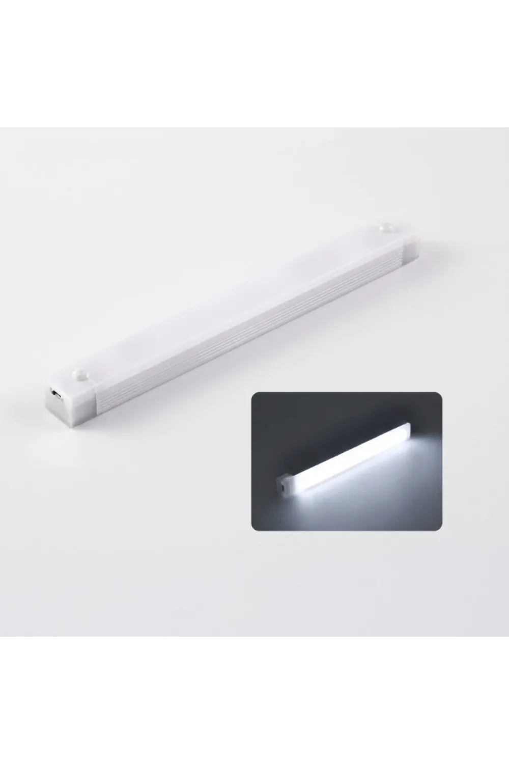 Sensörlü Uzun LED Işık - Mıknatıslı - Şarjlı - 50 cm