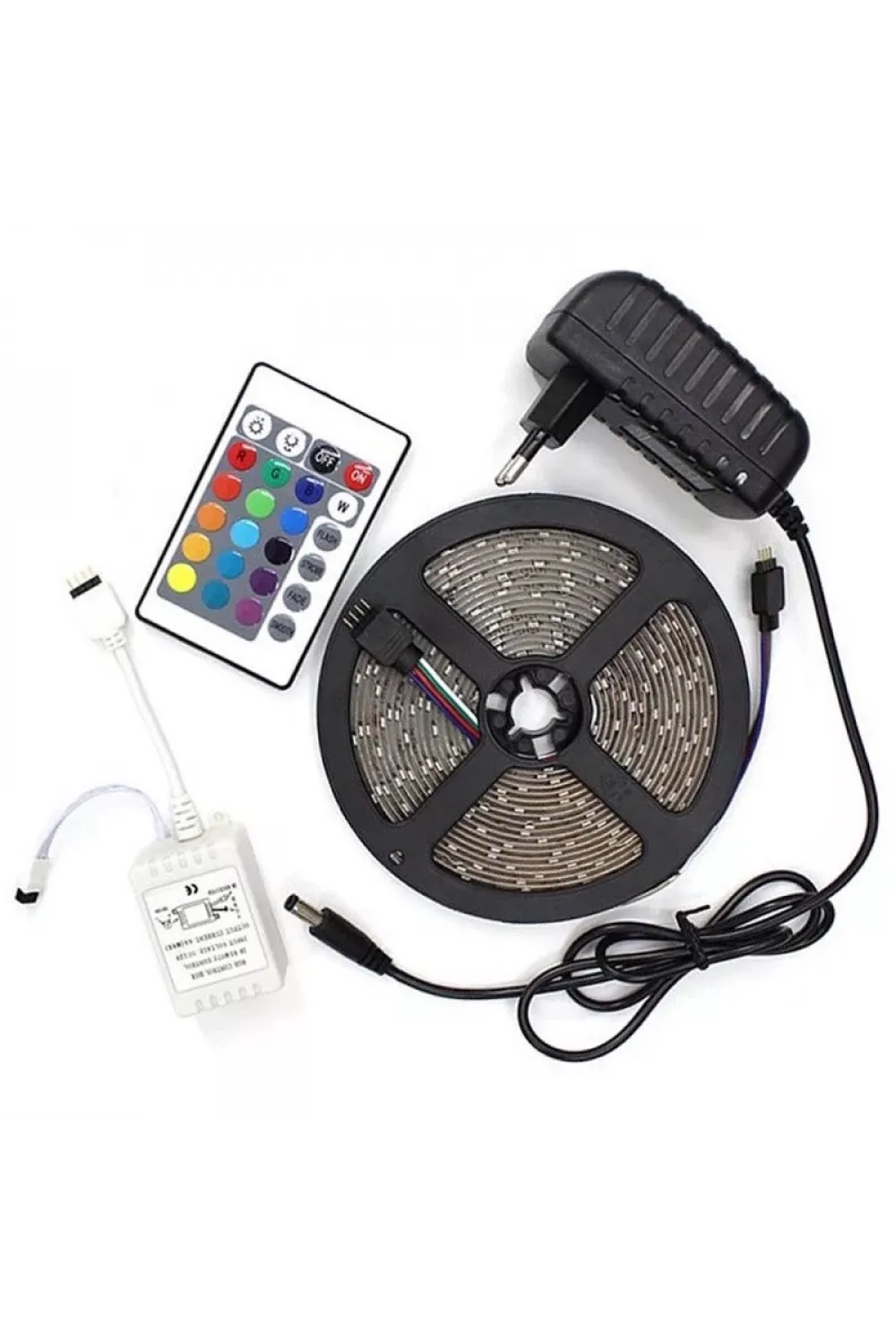 Şerit Led 5 Metre Kumandalı Animasyonlu Rgb