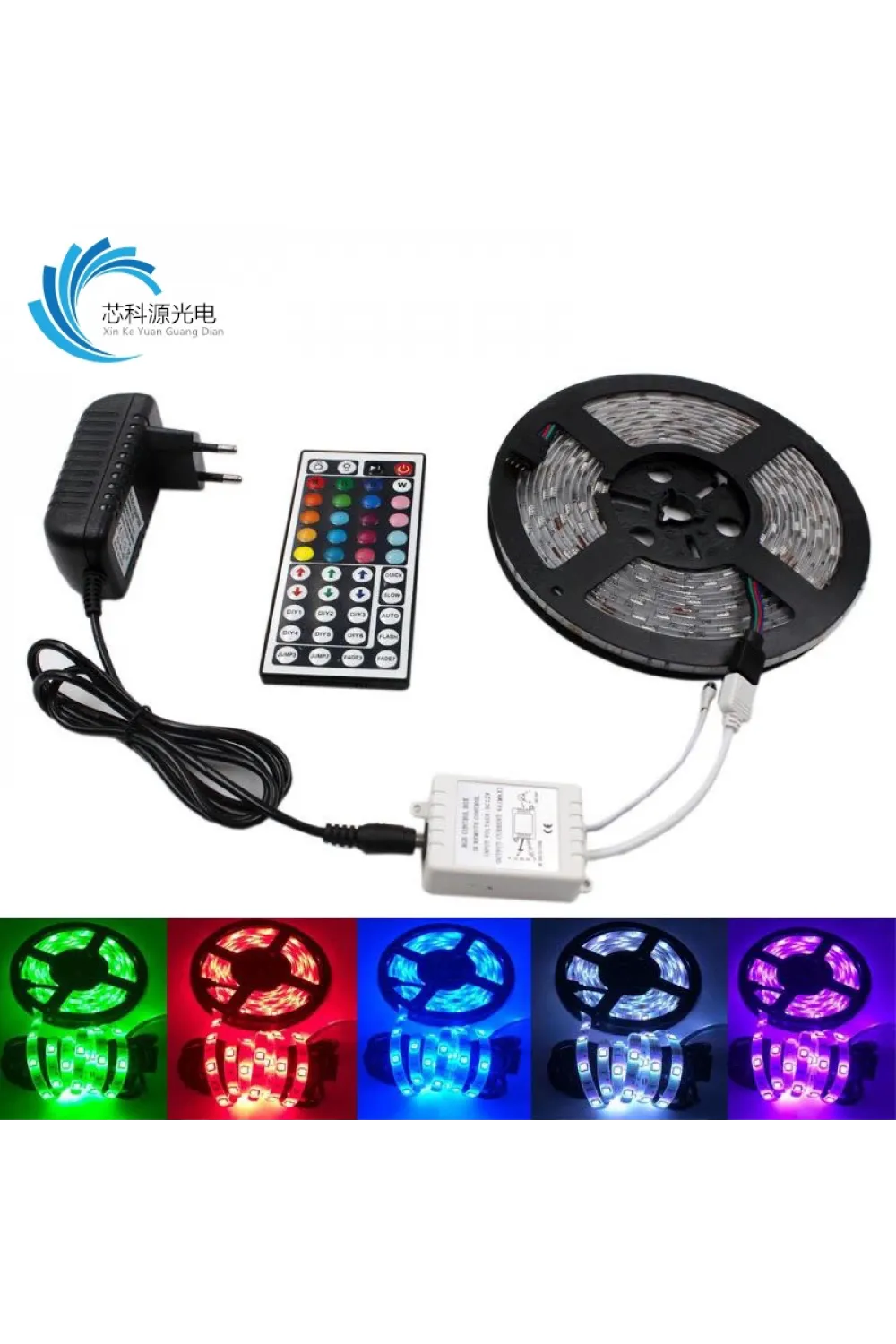 Şerit Led 5 Metre Kumandalı Animasyonlu Rgb