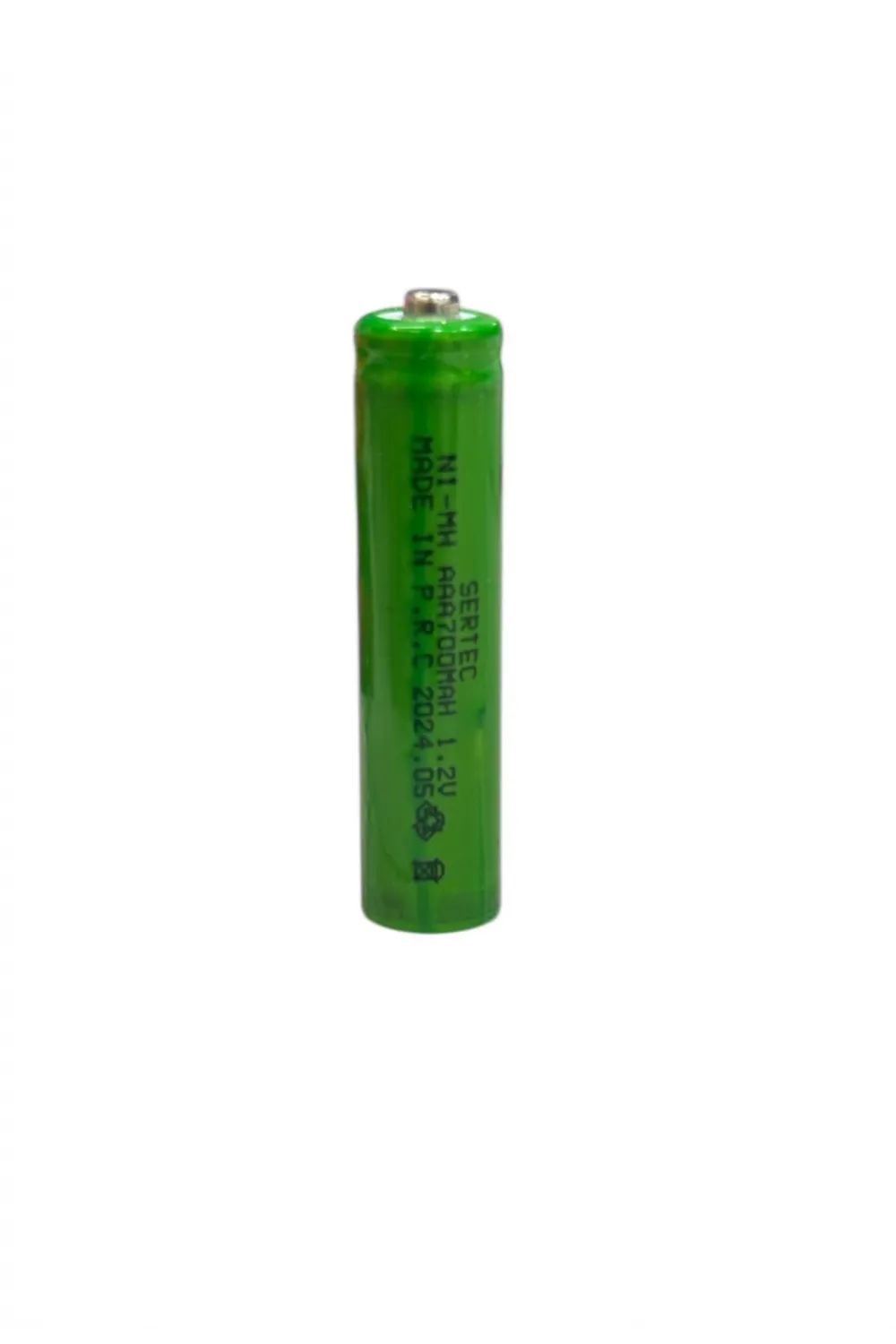 Sertec - 1.2v 700 Mah - Aaa - Ni-mh Şarjlı Pil - (başlı)