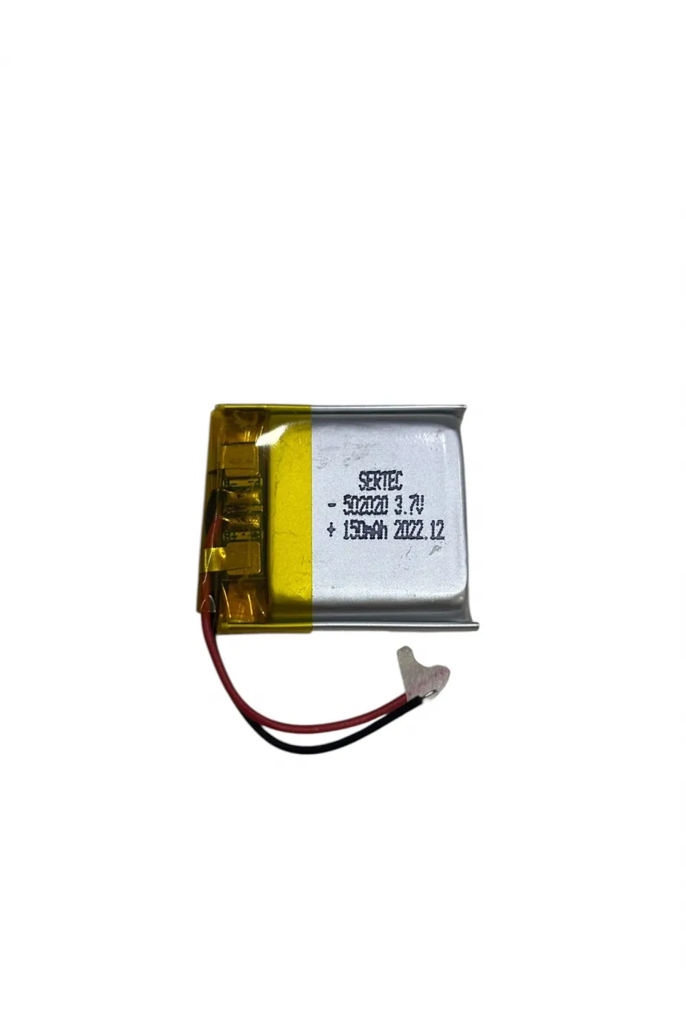 Sertec 502020 3.7v 150mah Li-polymer Pil (devreli/1.5a)