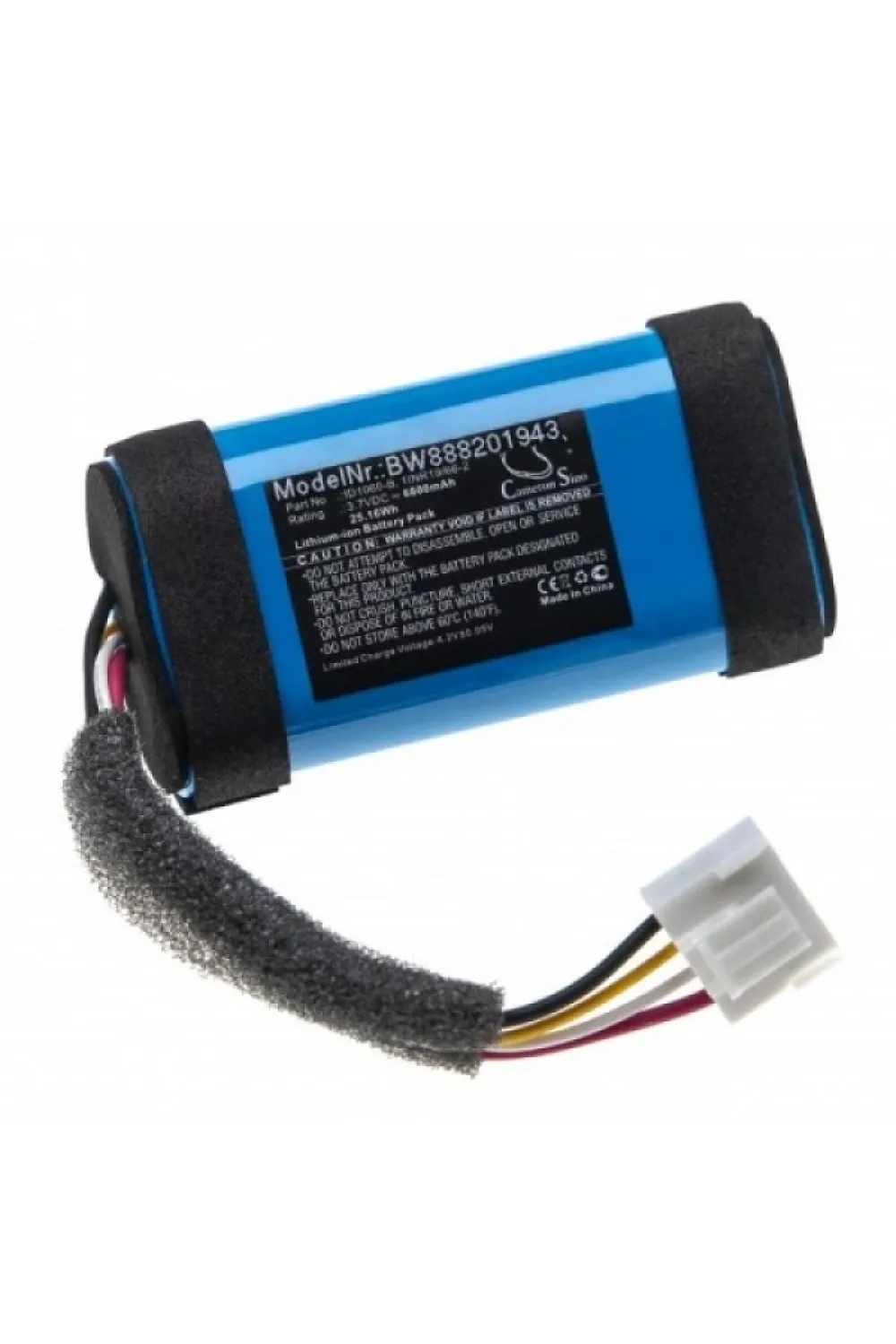 Sertec Jbl Flip 5 Uyumlu 3.7v 6800 Mah Soketli Batarya
