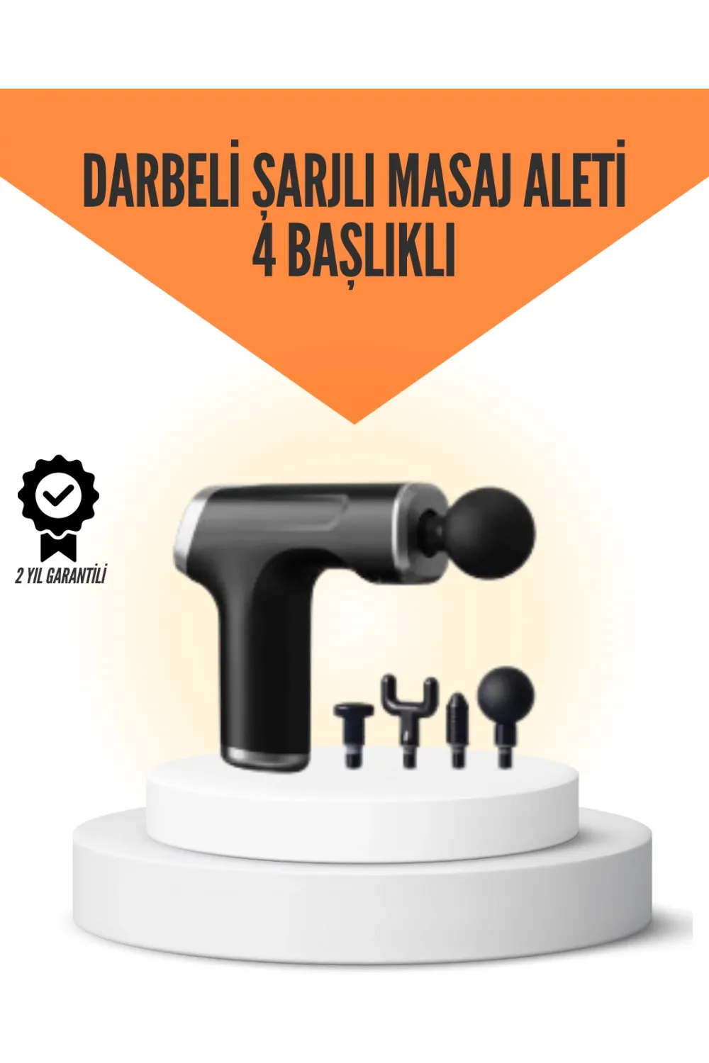 Sessiz Çalışan Taşınabilir Kas Masaj Aleti