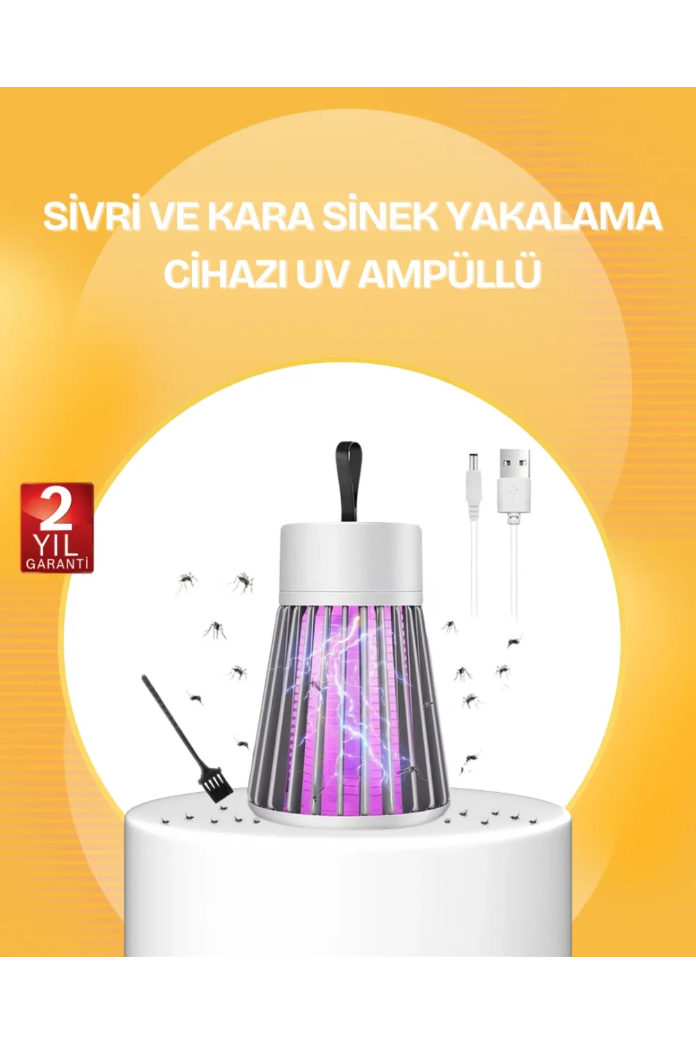 Sessiz Ve Güvenli Sivrisinek Kovucu Lamba