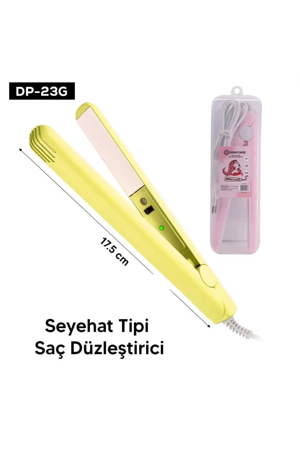 Seyahat Tipi Saç Düzleştirici
