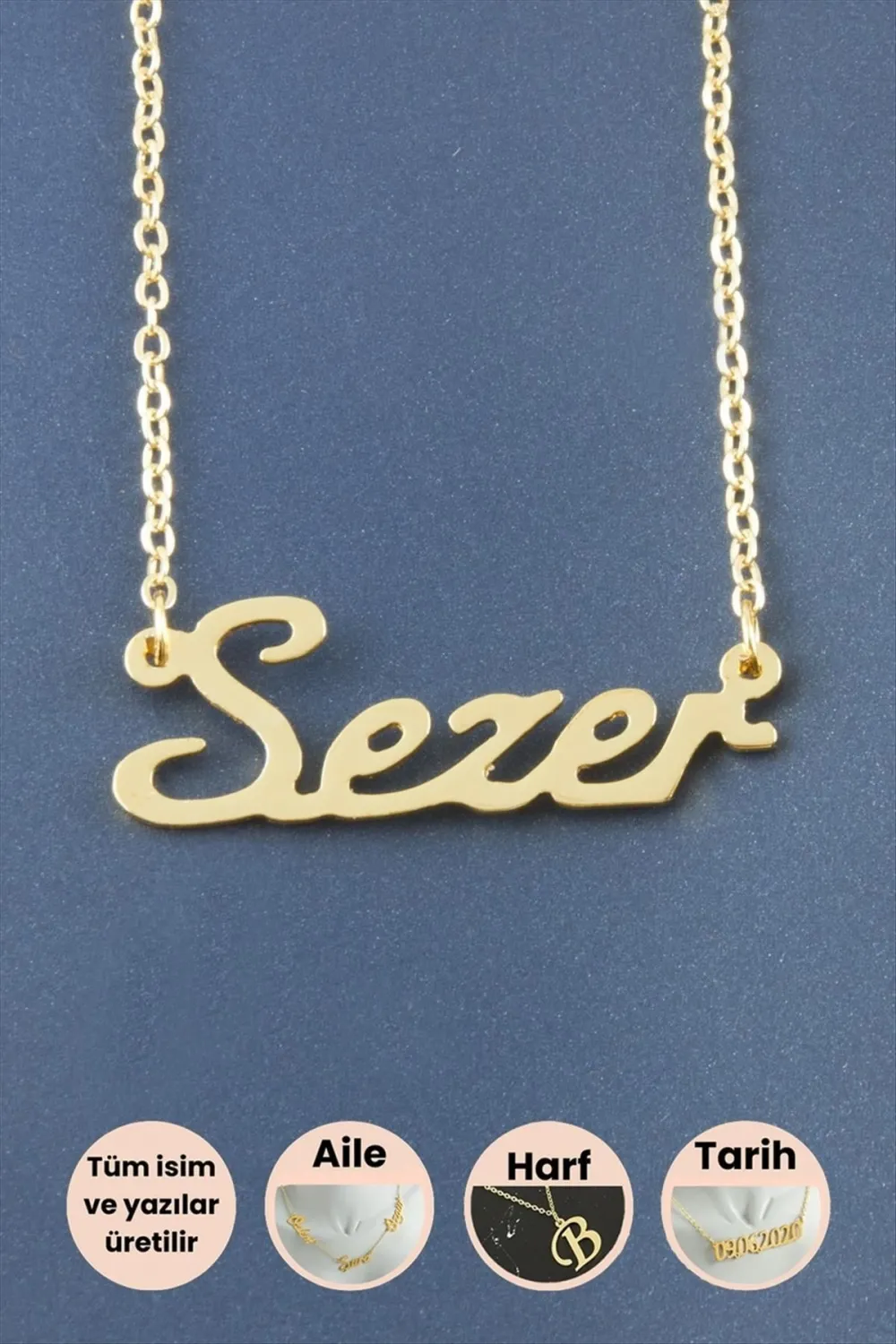 Sezer İsimli Kolye