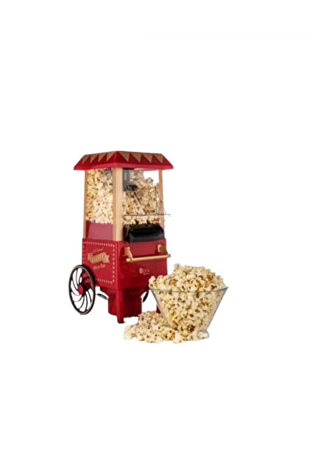 Sıcak Hava Teknolojili Yapışmaz Popcorn Makinesi