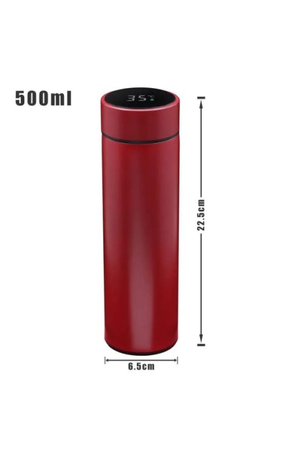 Sıcaklık Göstergeli Dijital Termos 500 ml