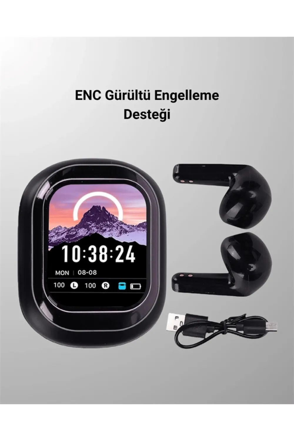 Şık, Akıllı Ve Güçlü: Led Ekranlı Kablosuz Kulaklık Seti