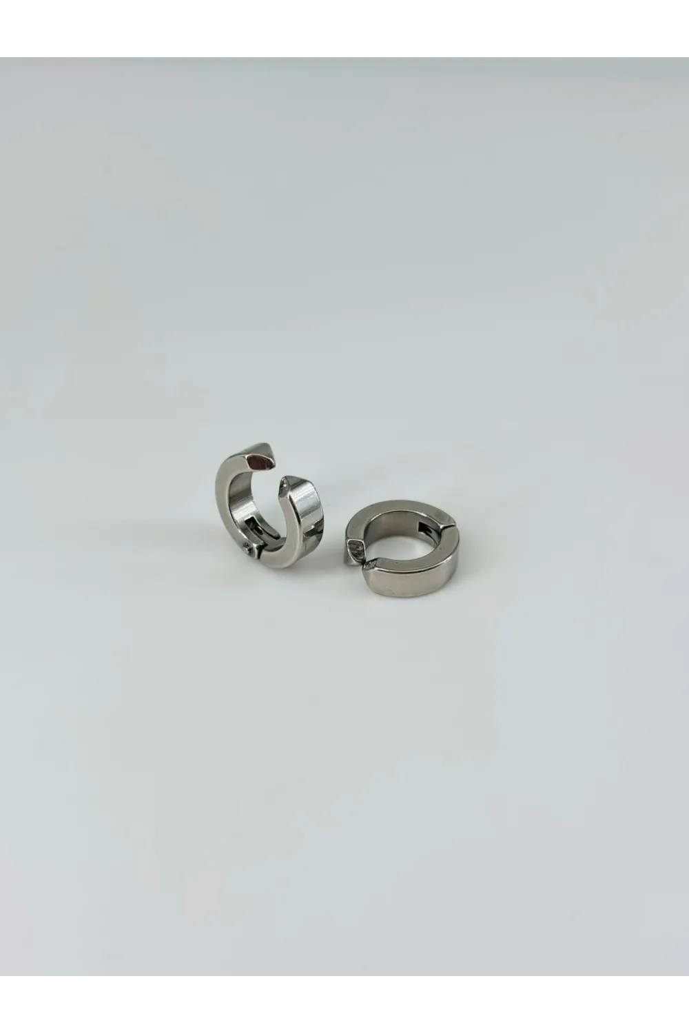 Sıkıştırma Çelik Erkek Küpe - Ekp0036