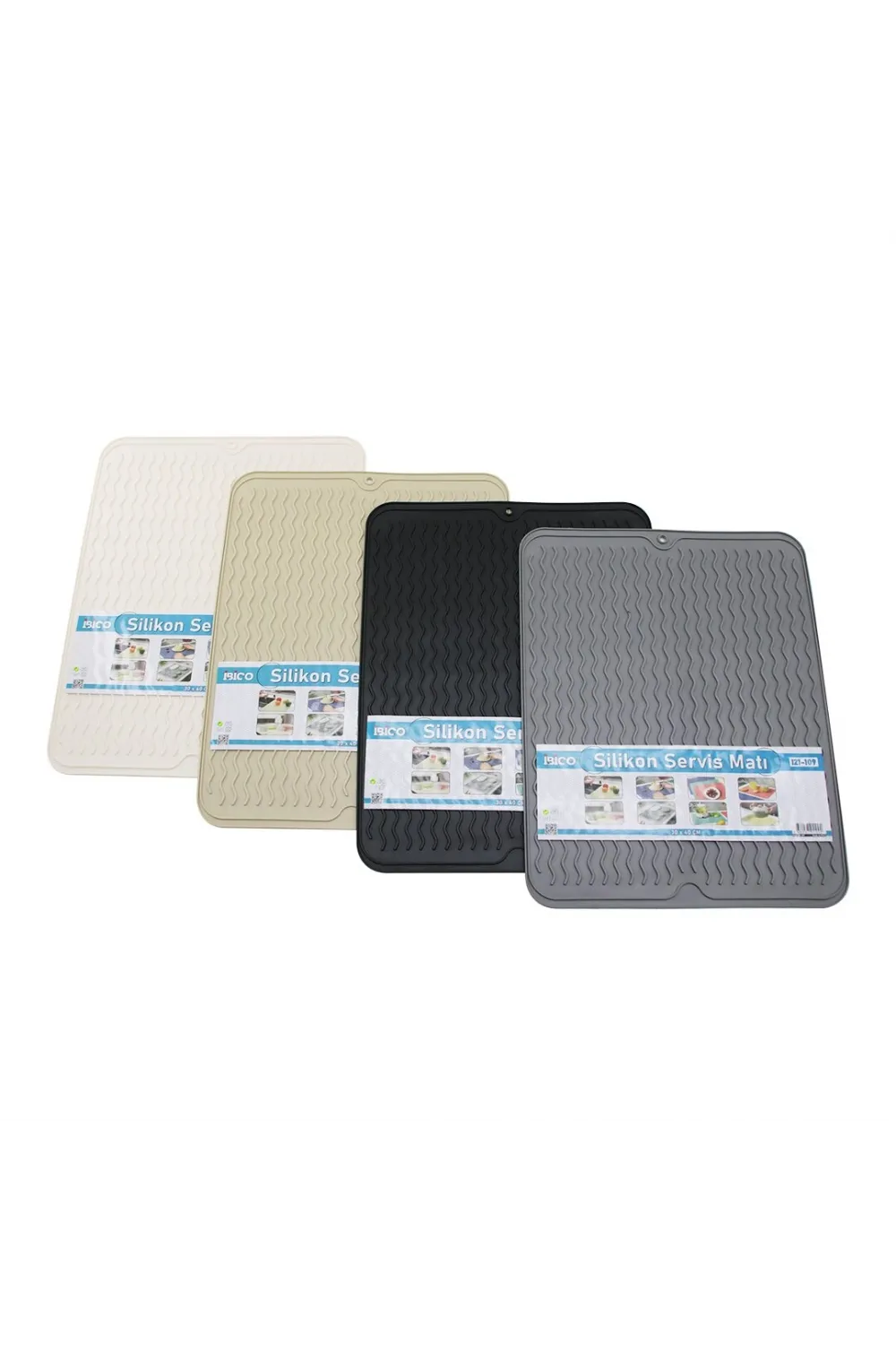 Silikon Çok Amaçlı Servis Matı Amerikan Servis - Bulaşık Altlık - Nihale 30x40cm
