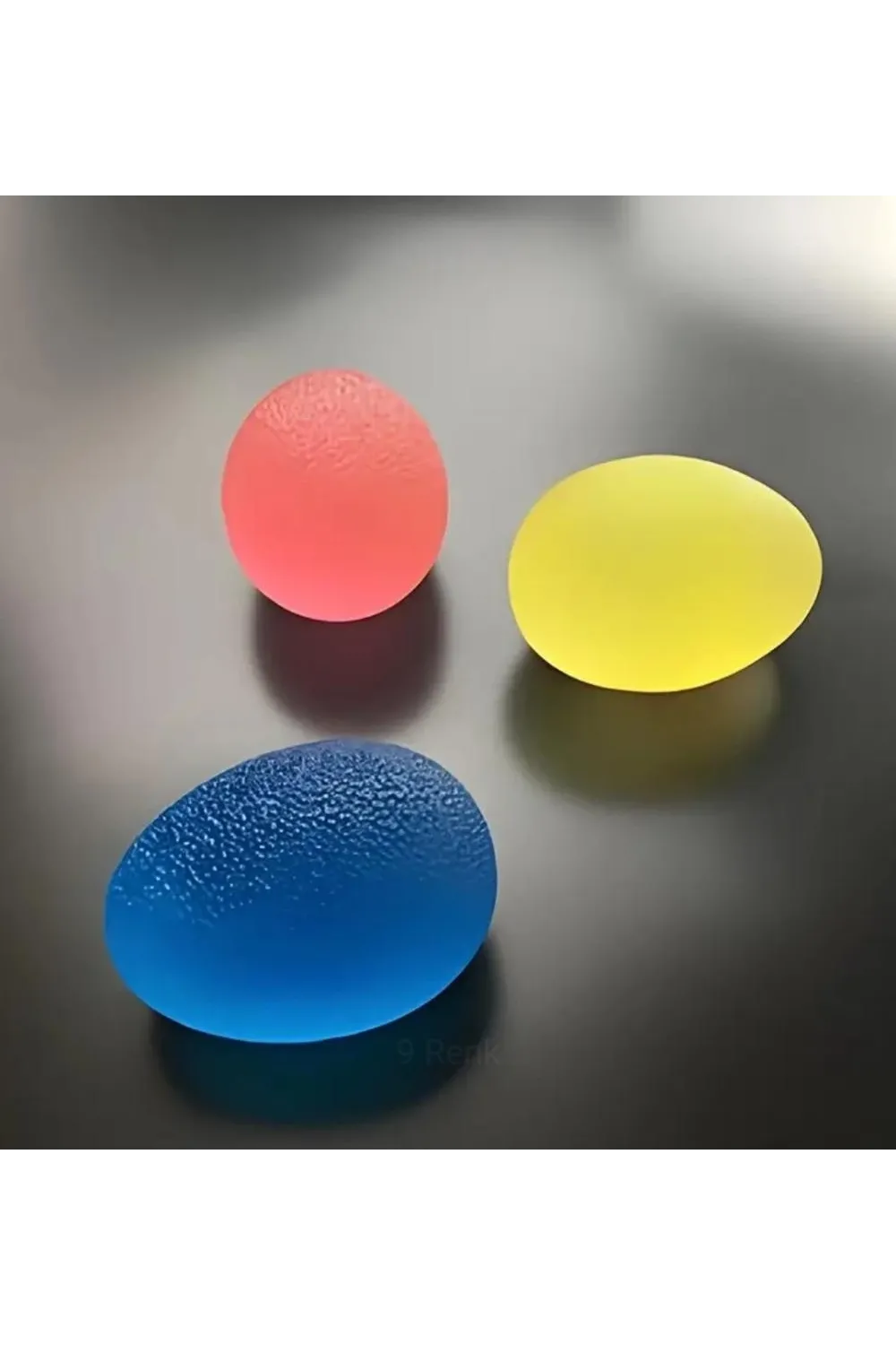 Silikon El Egzersiz Topu Dayanıklı Ergonomik Ve Rahat Kullanım