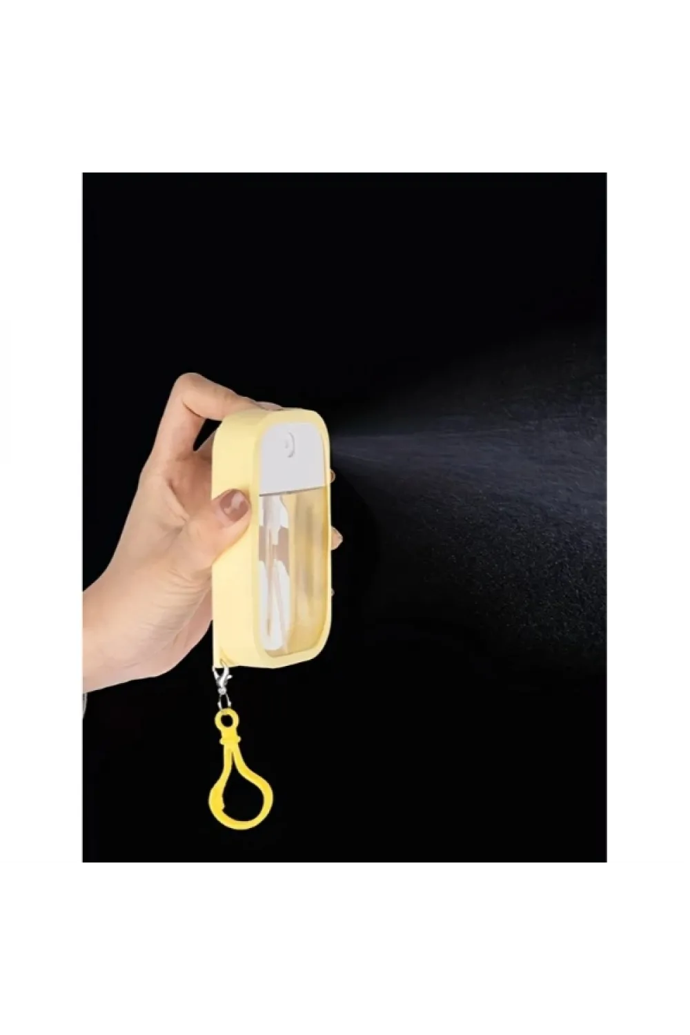 Silikon Kılıflı Anahtarlıklı Sprey Şişesi