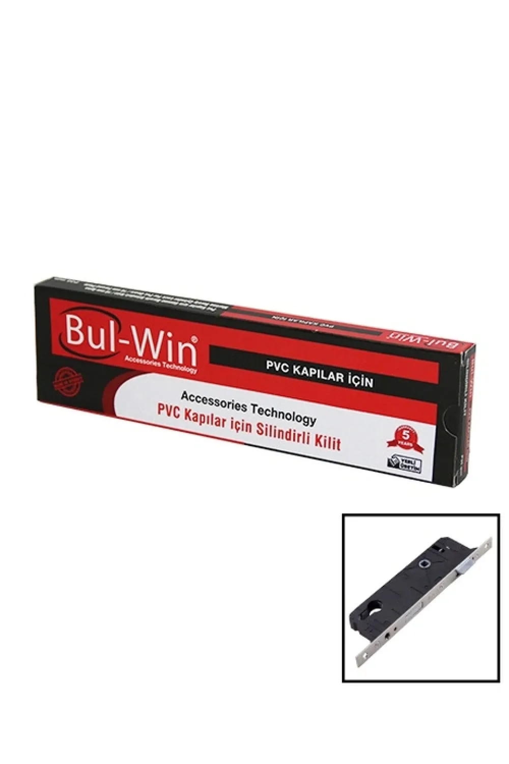 Silindirli Pvc Kapı Kilit P35mm