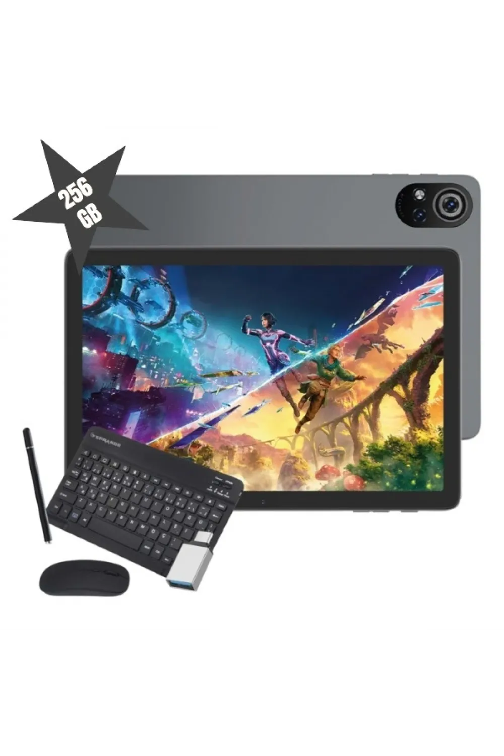 Silver 10.1" Incell Ekran 8GB/256GB Tablet PC