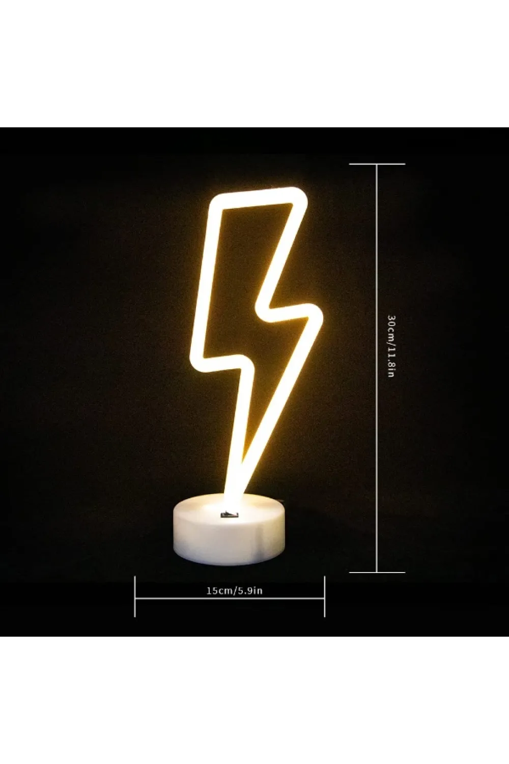 Şimşek Neon LED Lamba