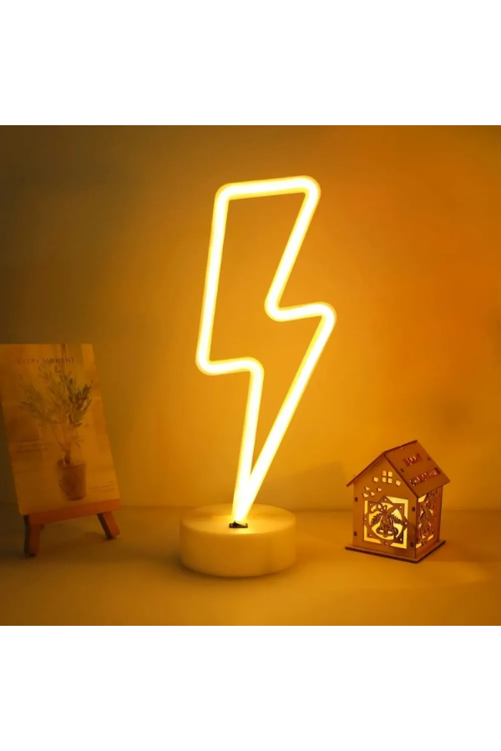 Şimşek Neon LED Lamba