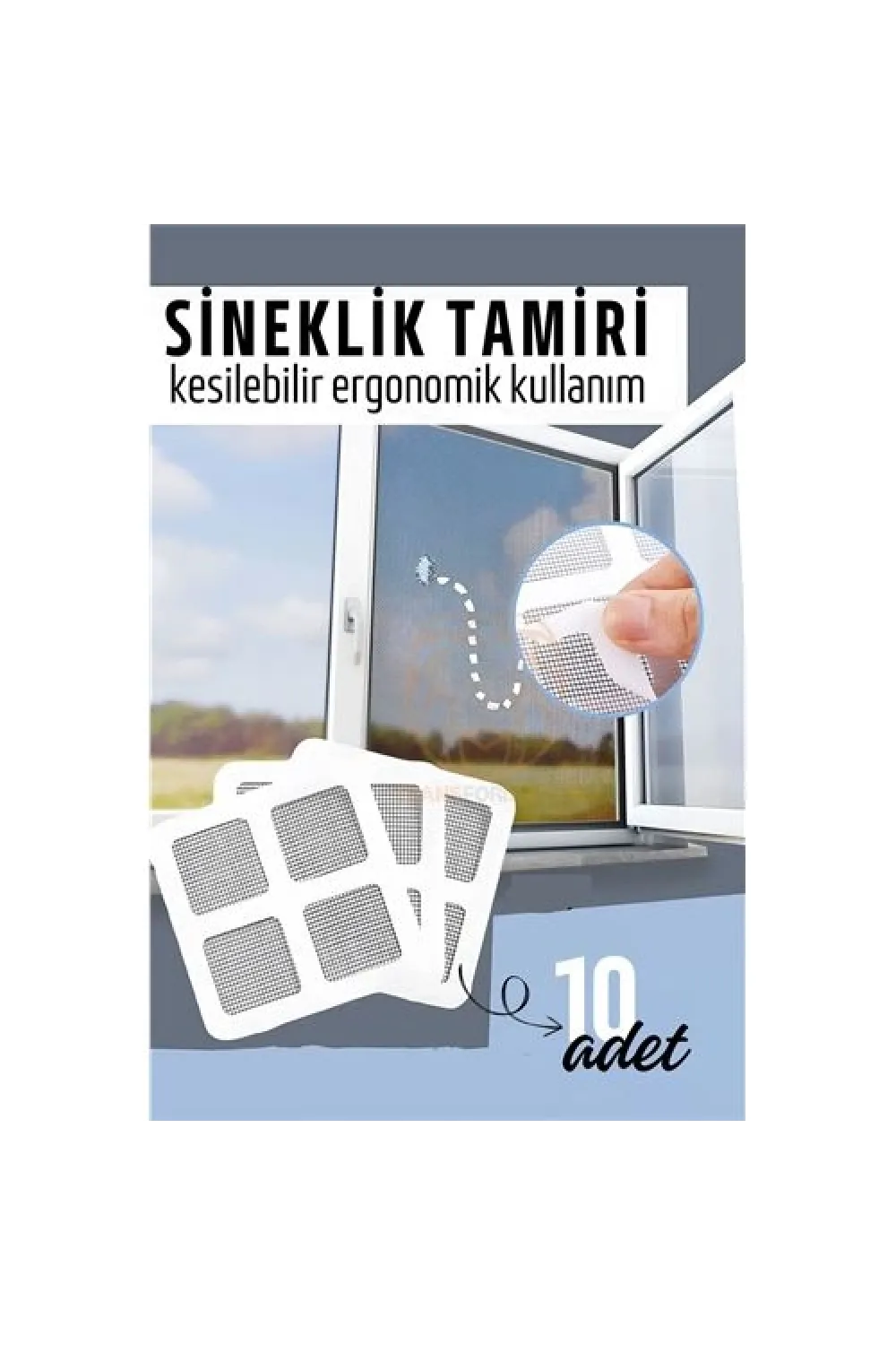 Sineklik Tamir Bandı 10 ADET 10 x 10 cm 721138