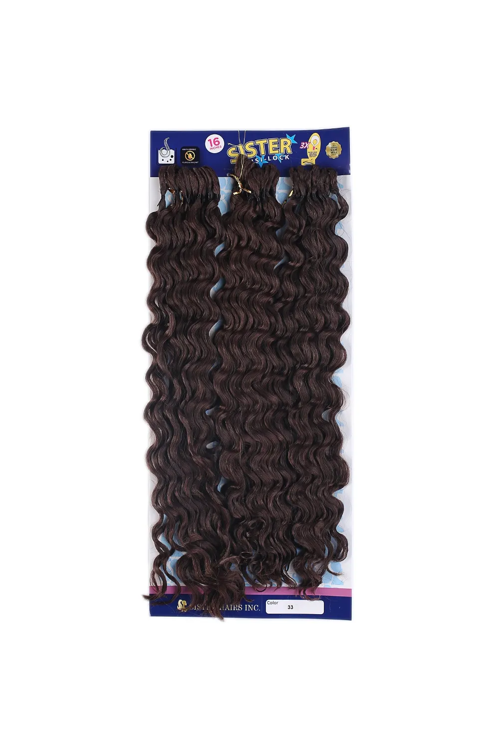 Sister Afro Dalgası Saç - Koyu Kahve 33