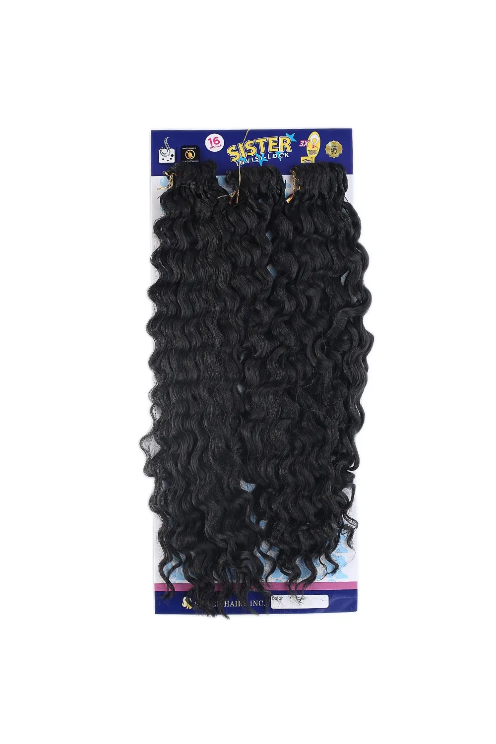 Sister Afro Dalgası Saç-Koyu Kestane 2