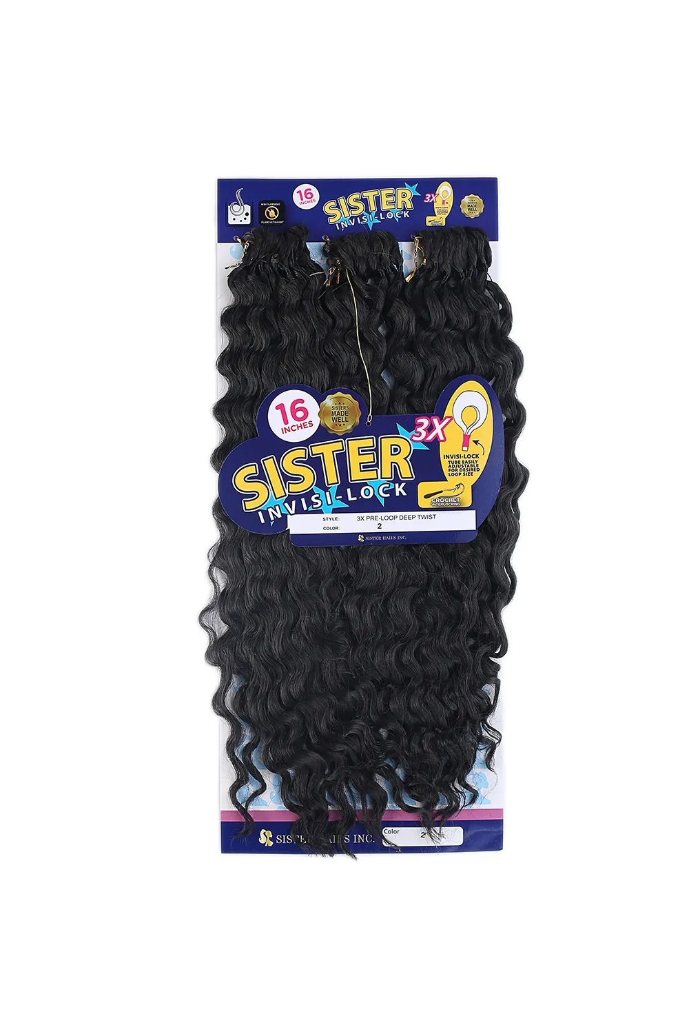 Sister Afro Dalgası Saç-Koyu Kestane 2