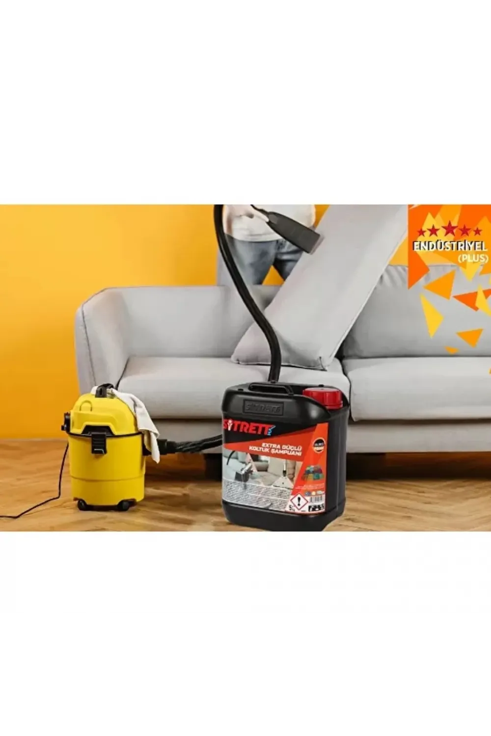 SİTRETT MX Koltuk Şampuanı Endüstriyel Plus - 5 Kg