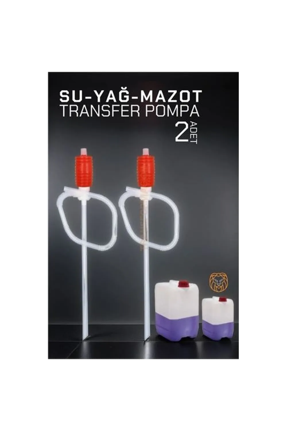 Sıvı Transfer Pompası 2 ADET Su Yağ Mazot 719951